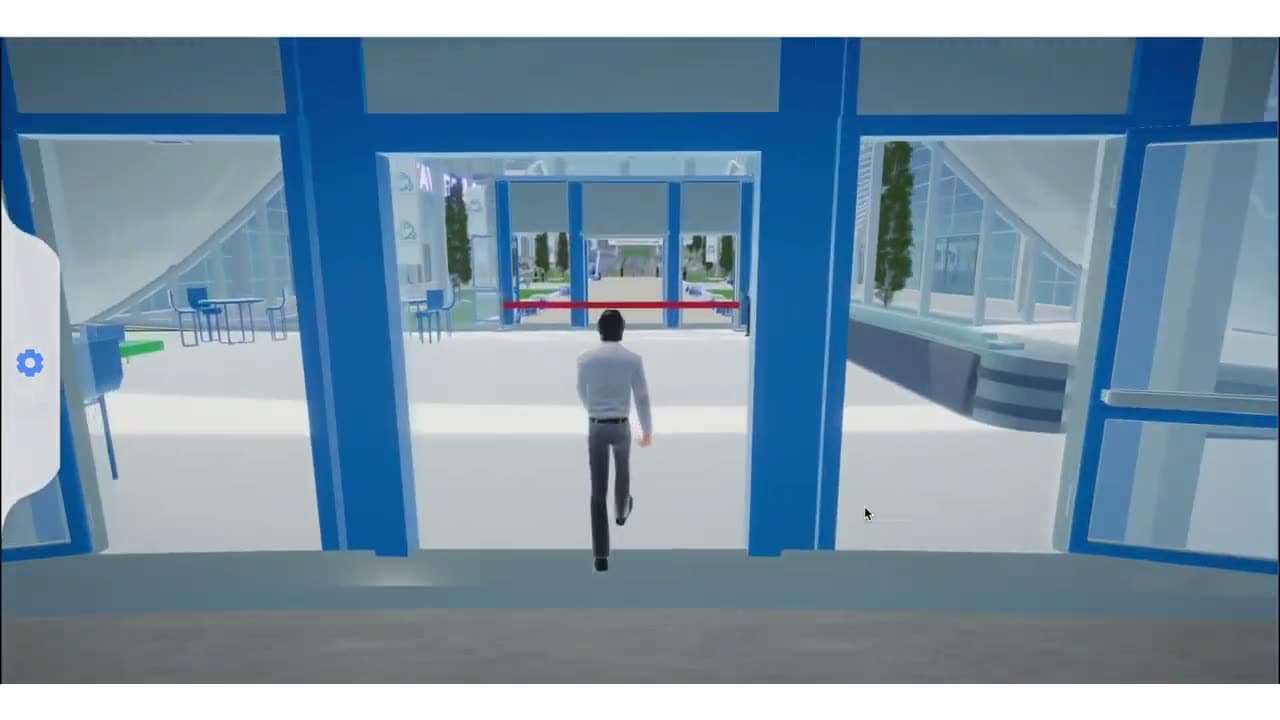Vidéo : tour guidé d'un salon virtuel Ultiplace — accueil, déambulation 3D, stands, conférences et networking.